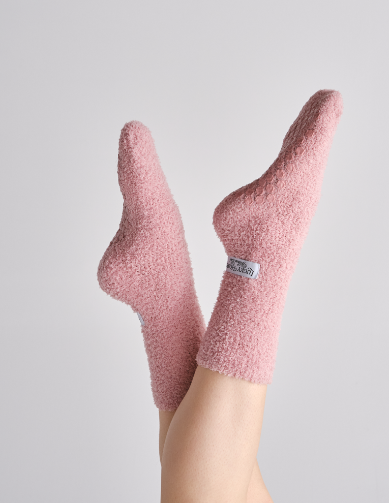 The Fuzzy Slipper Grip Sock