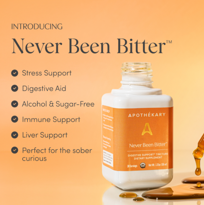 Never Been Bitter™ - digestive & gut support tincture