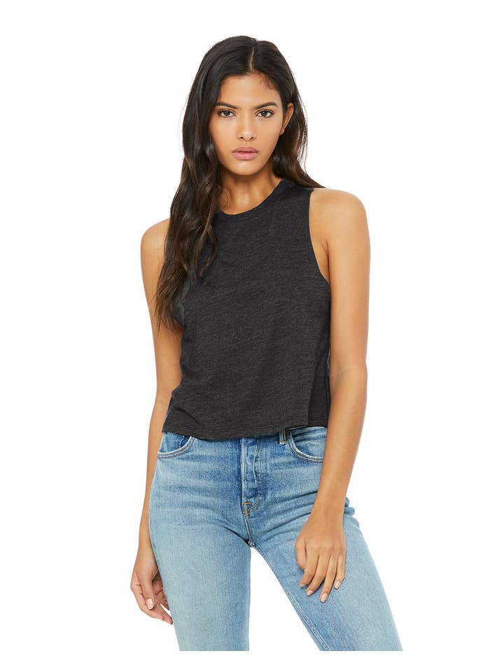 Vessel Racerback Cropped Tank