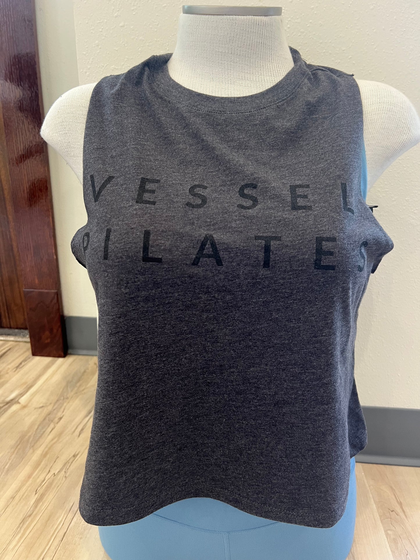 Vessel Racerback Cropped Tank