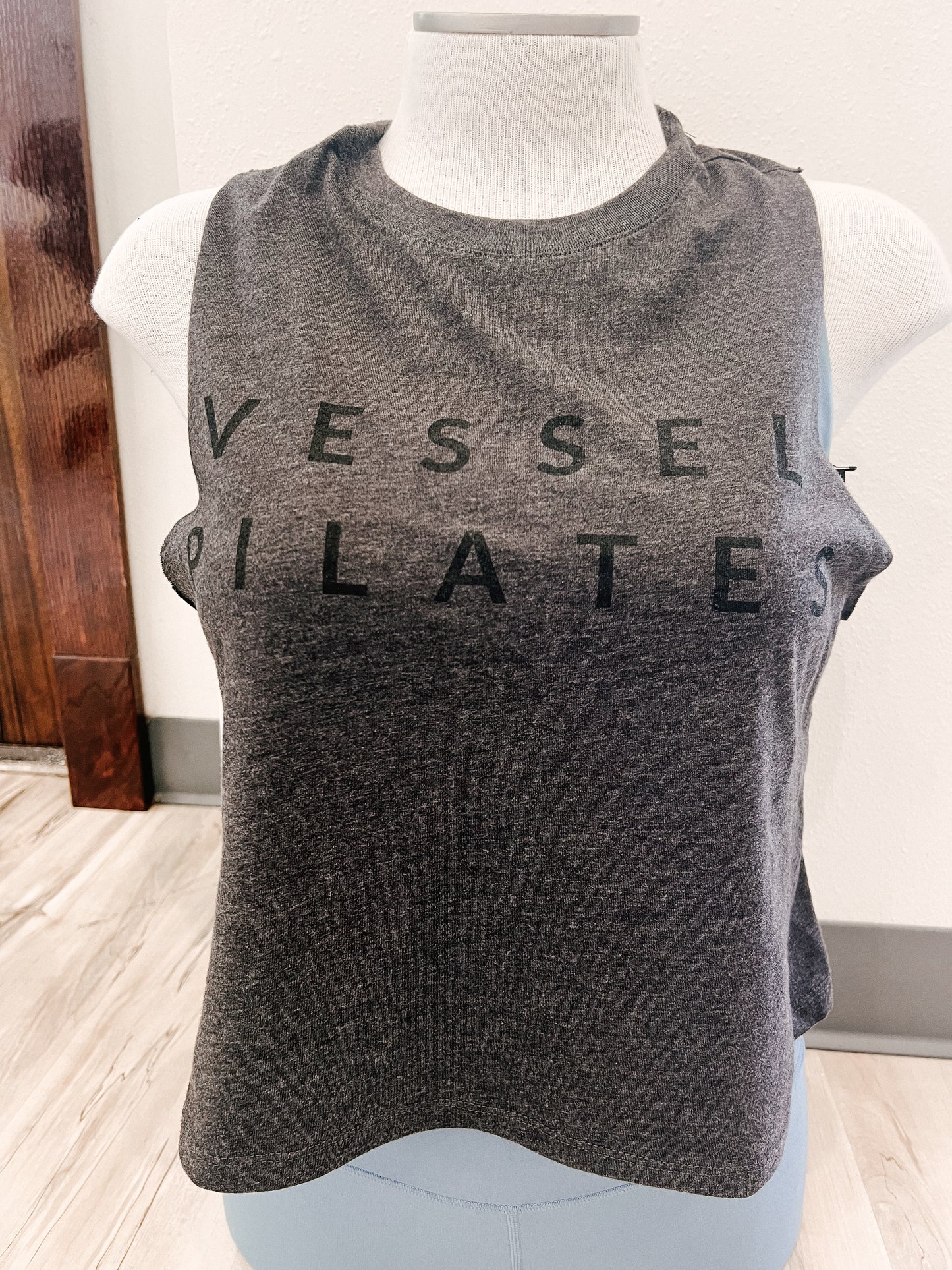 Vessel Racerback Cropped Tank
