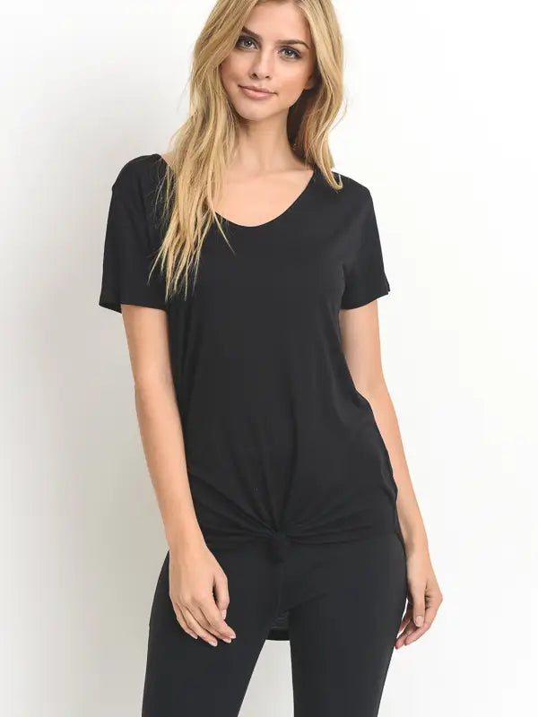 Vessel Essential Wave Side Top Black