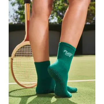 MoveActive Crew Non Slip Grip Socks