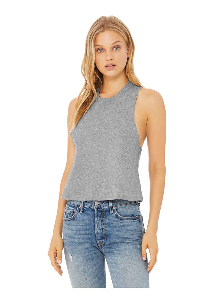 Vessel Racerback Cropped Tank