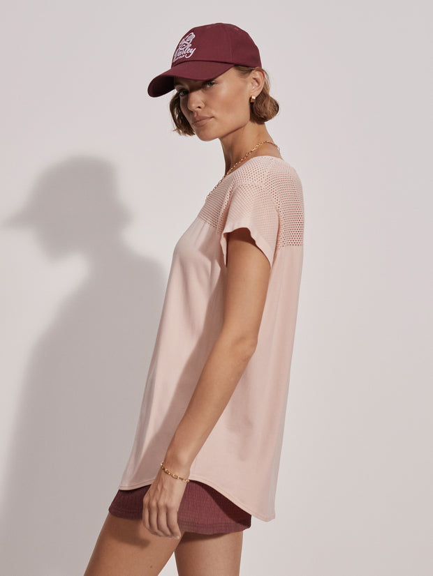Wakefield Seamless Tee Rose Smoke
