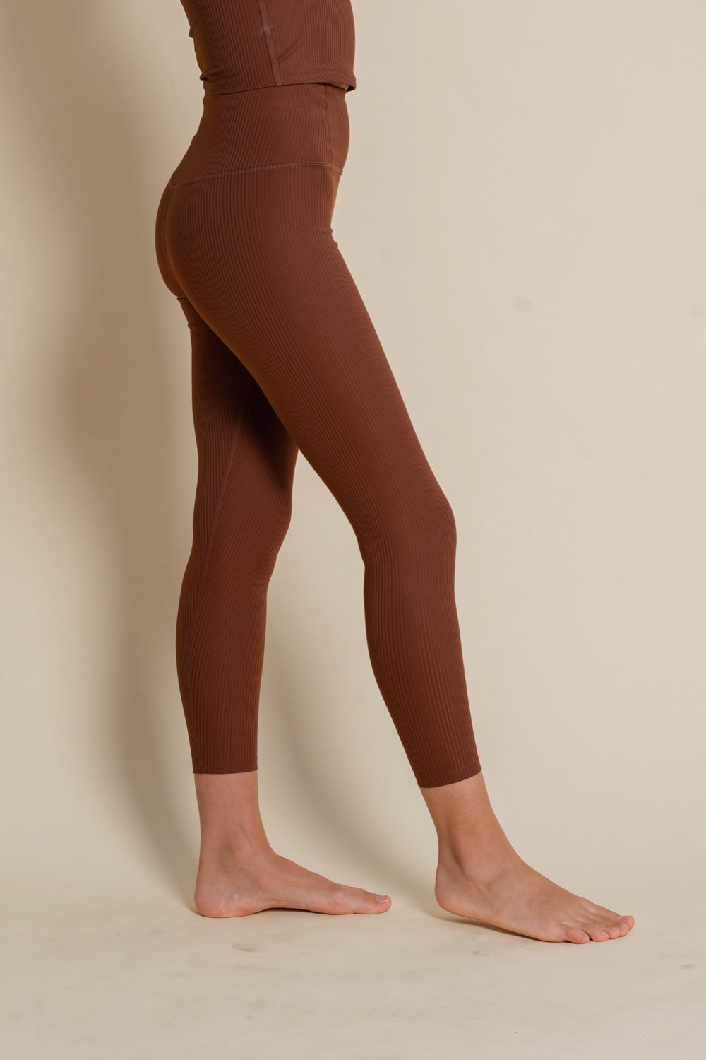 RIB High-Rise Legging- 23 3/4"