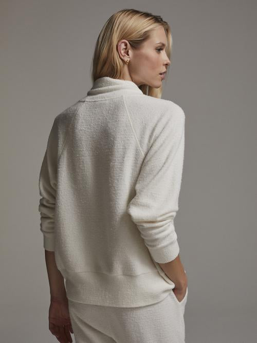 Varley Maceo Textured Sweat * Ivory