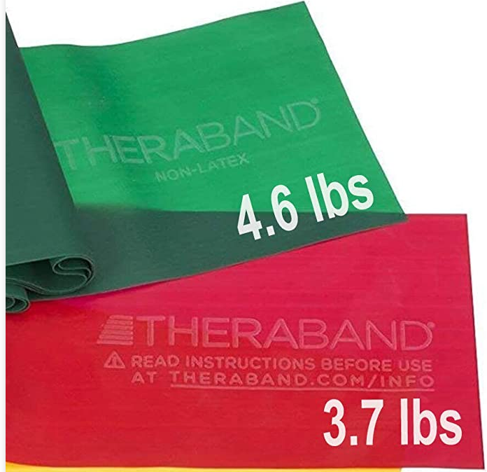 THERABAND PROFESSIONAL NON-LATEX RESISTANCE BANDS, SETS