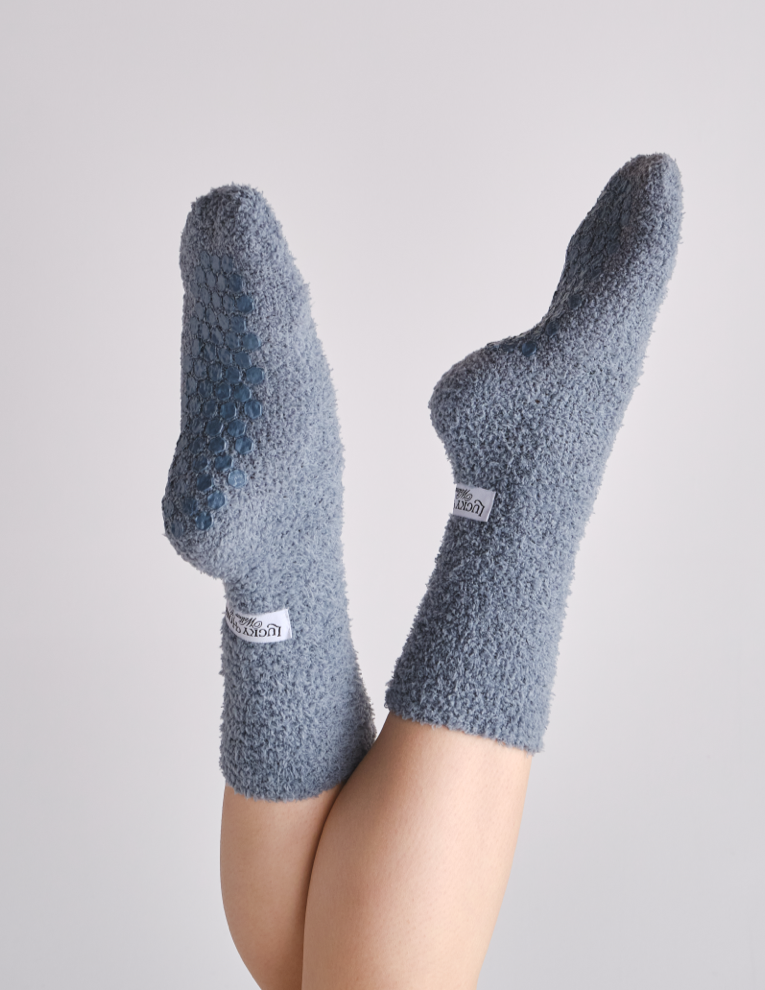 The Fuzzy Slipper Grip Sock
