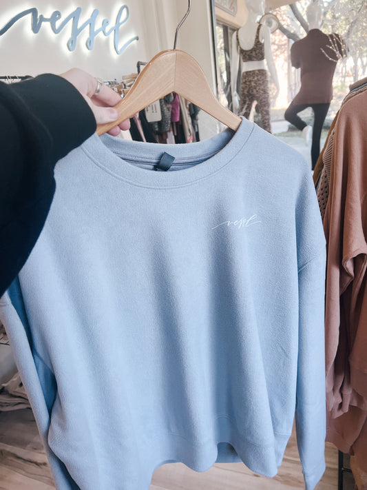 Vessel Long Sleeve Blue/Grey