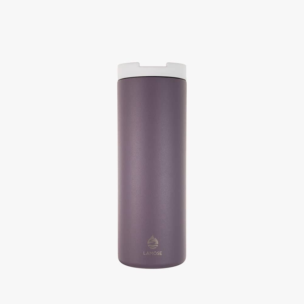 Custom Logo Skinny Tumbler with Flip Lid | 16oz Insulated