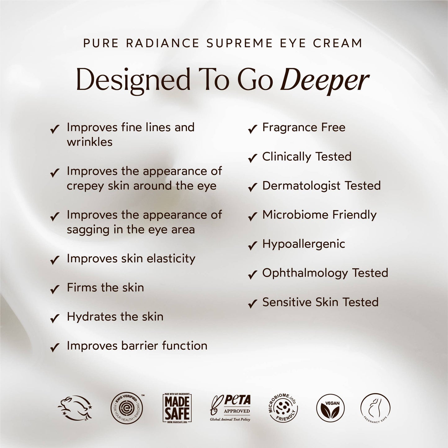 True Botanicals Pure Radiance Supreme Eye Cream