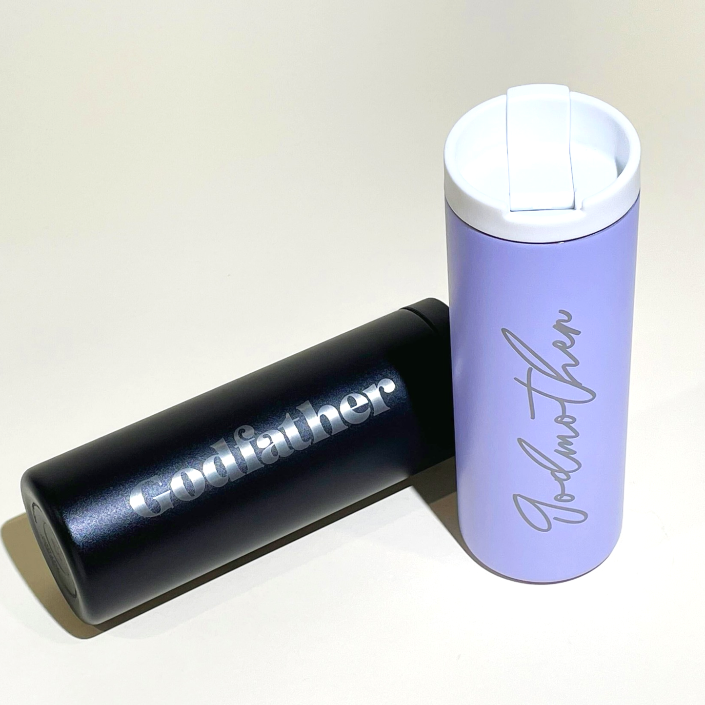 Custom Logo Skinny Tumbler with Flip Lid | 16oz Insulated
