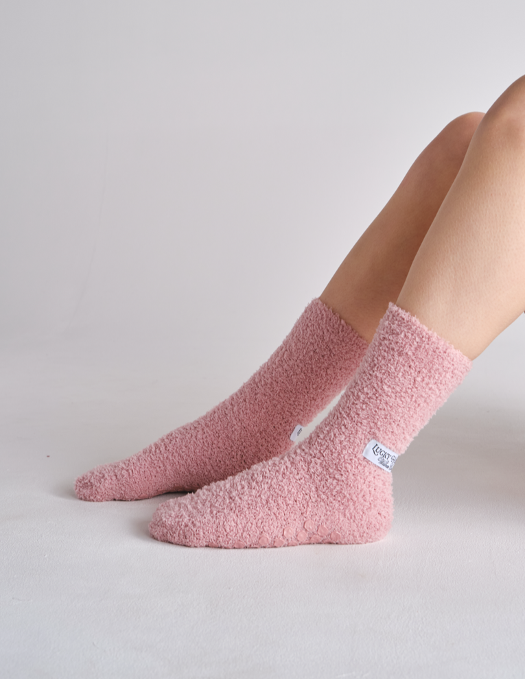 The Fuzzy Slipper Grip Sock