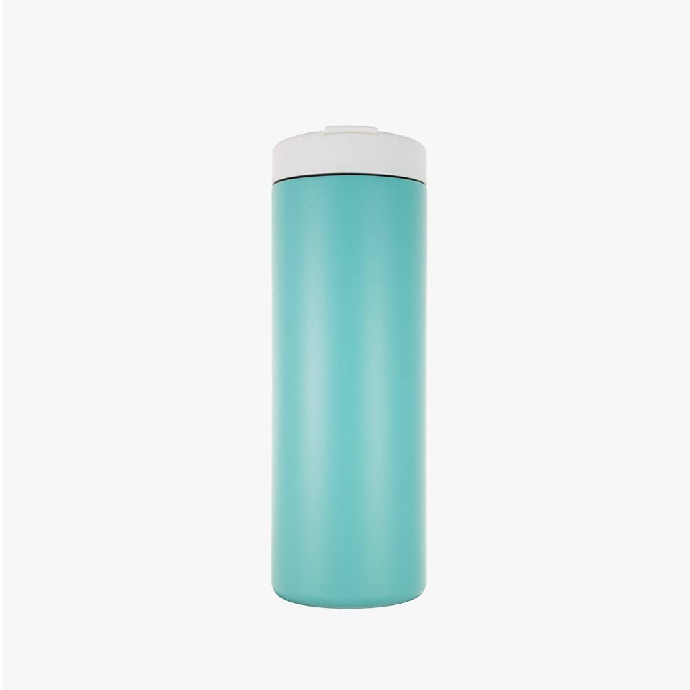 Custom Logo Skinny Tumbler with Flip Lid | 16oz Insulated