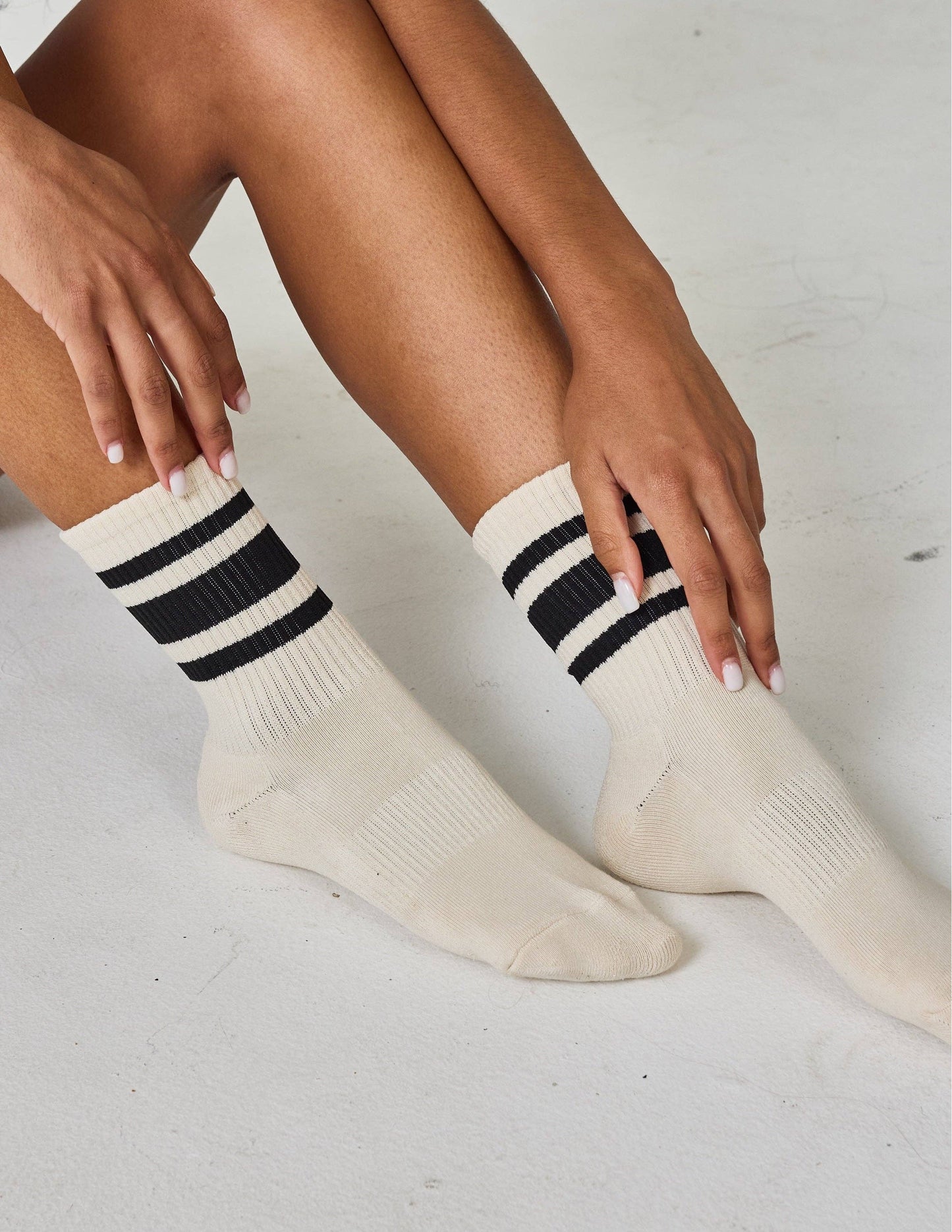Everyday Retro Crew Grip Sock