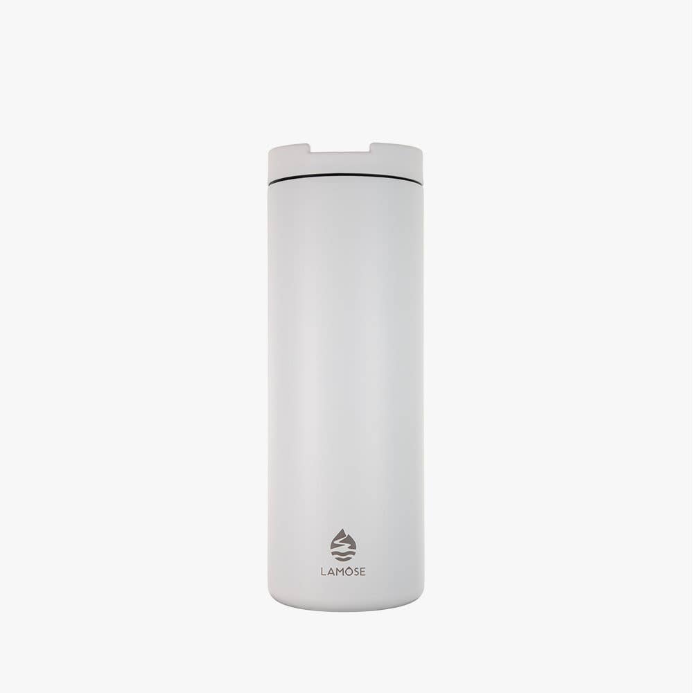 Custom Logo Skinny Tumbler with Flip Lid | 16oz Insulated