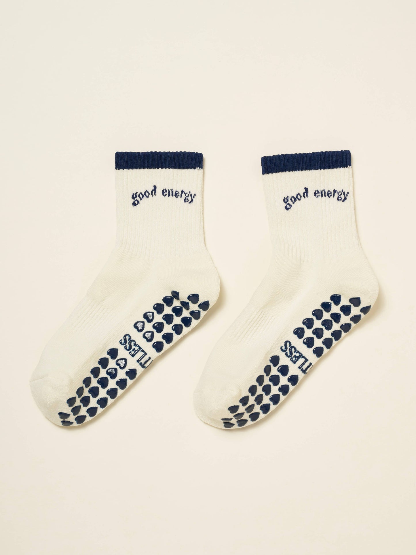 🧘🏼‍♀️ Good Energy Grip Sock [Navy]