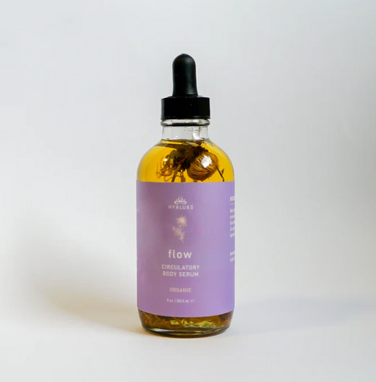 FLOW: Serum for Hormone Support and circulation: 4oz With Dropper
