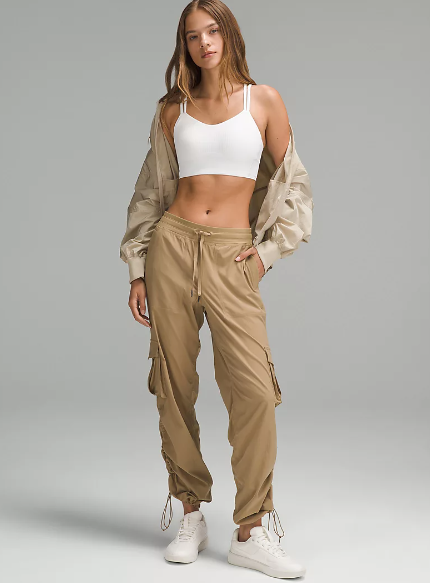 Dance Studio Relaxed-Fit Mid-Rise Cargo Pant 31"