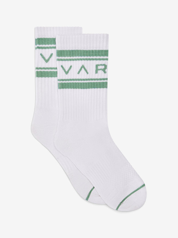 Varley Astley Active Sock Cement/ Snow White