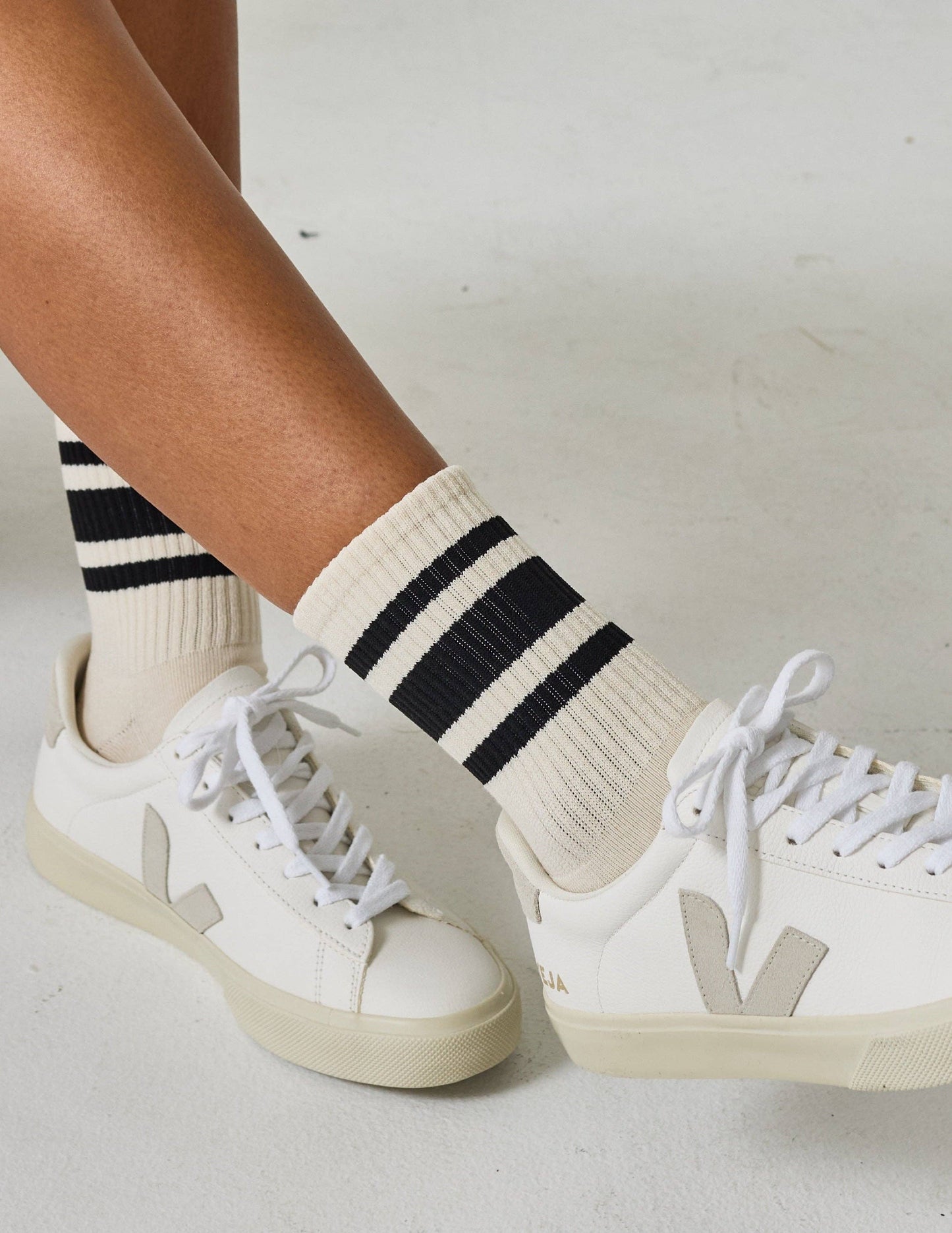 Everyday Retro Crew Grip Sock