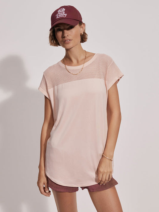 Wakefield Seamless Tee Rose Smoke