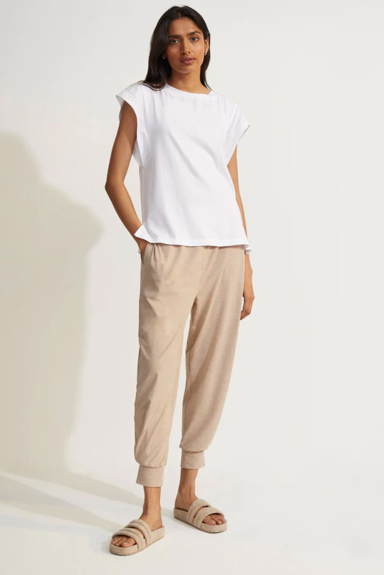 Custer Sweatpant Taupe Marl