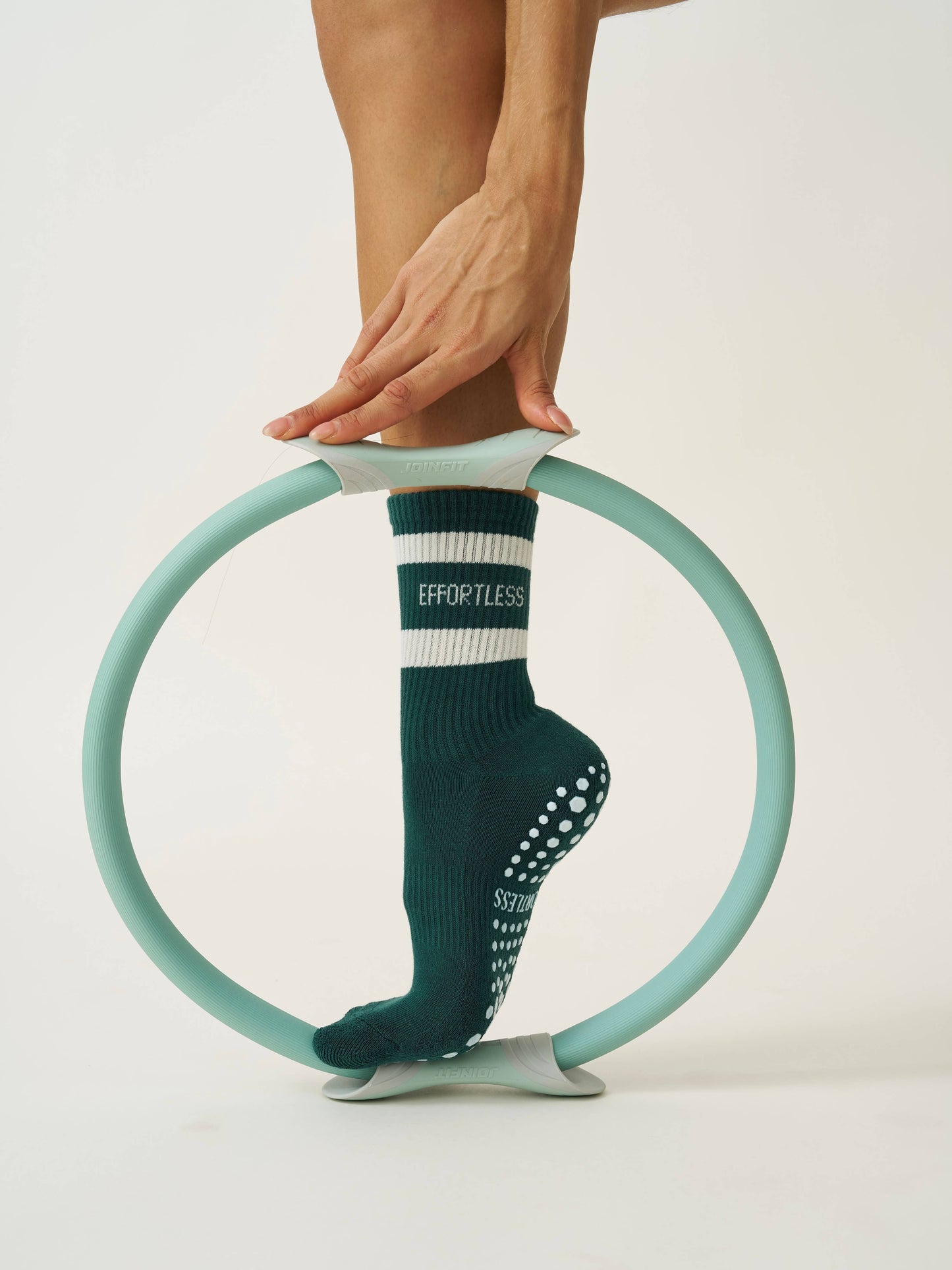 😌 Effortless Club Signature Grip Sock, Pilates Socks