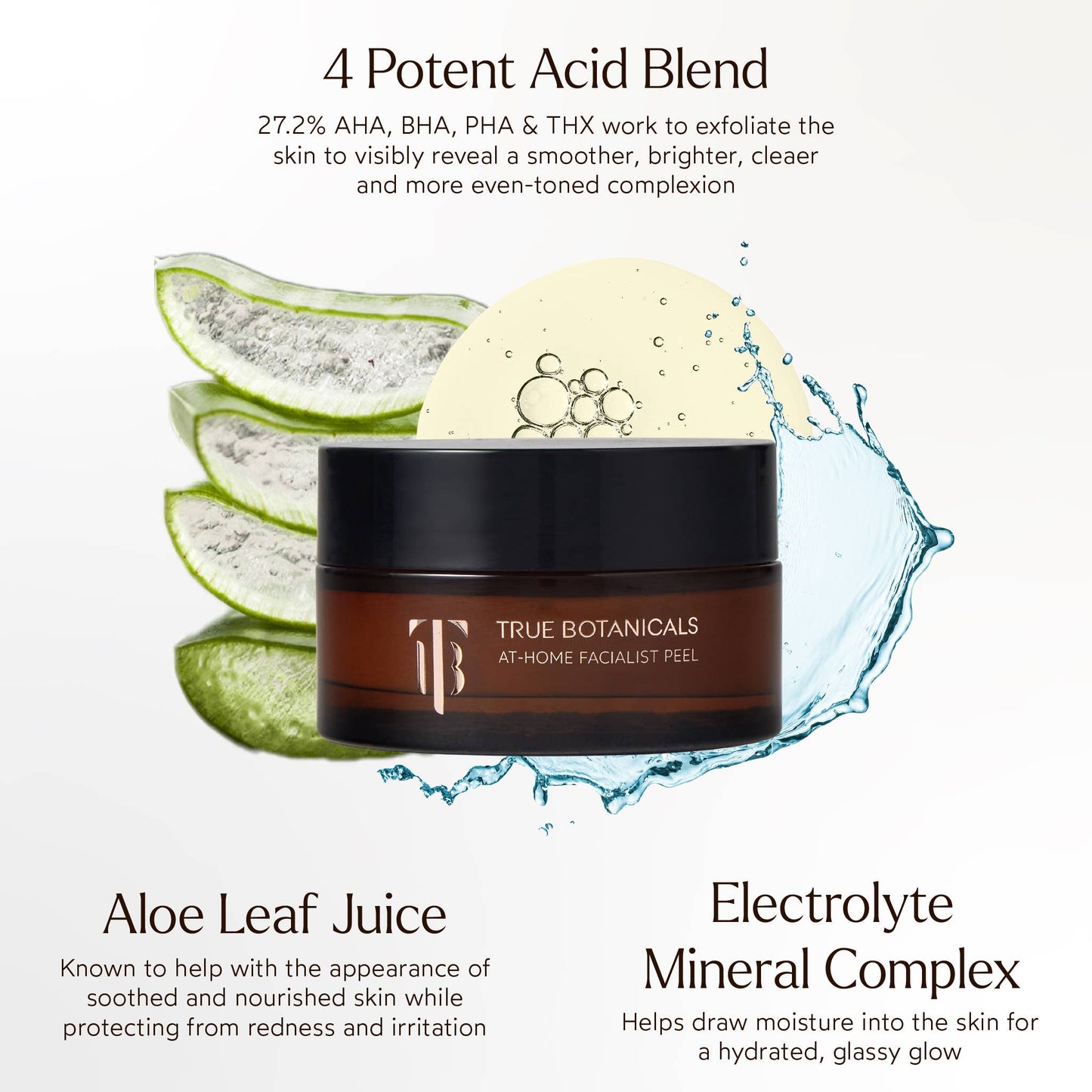 True Botanicals At-Home Facial Peel Treatment