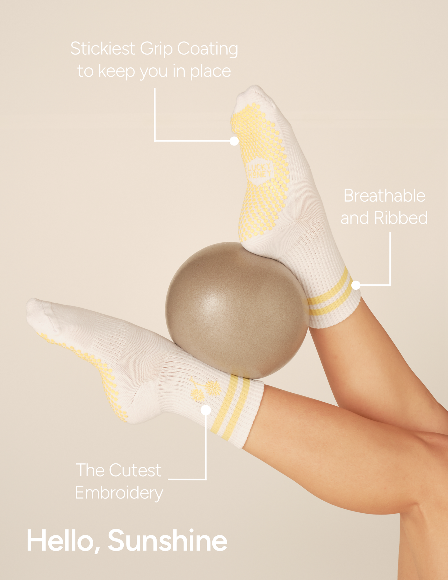 The Elle Grip Sock