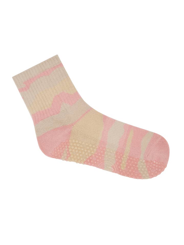 MoveActive Crew Non Slip Grip Socks