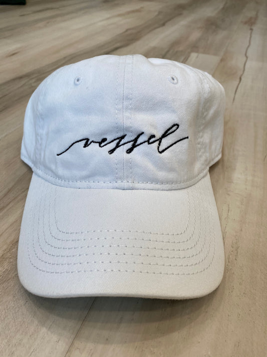 Vessel Branded White Cotton Hat