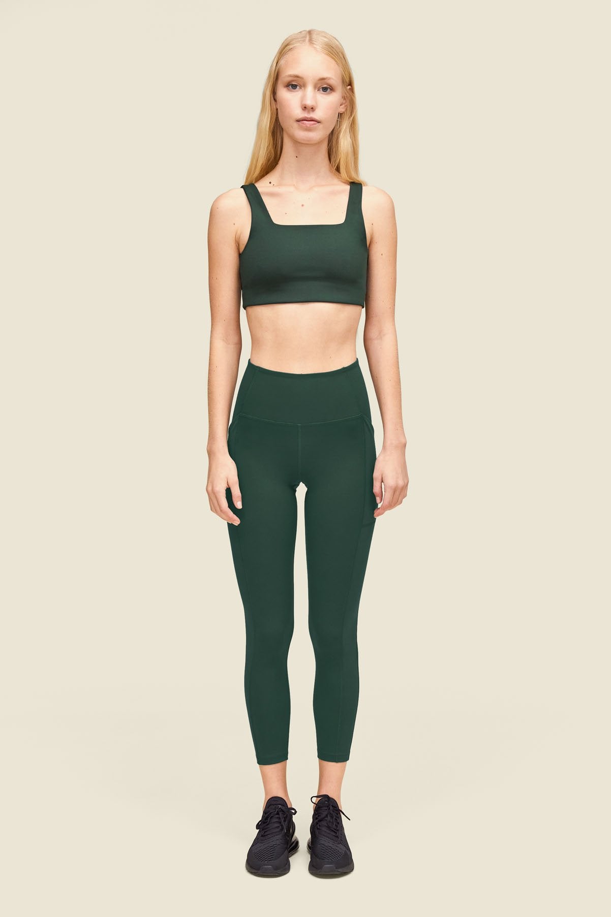 Compressive High-Rise Pocket Legging - 23-3/4"