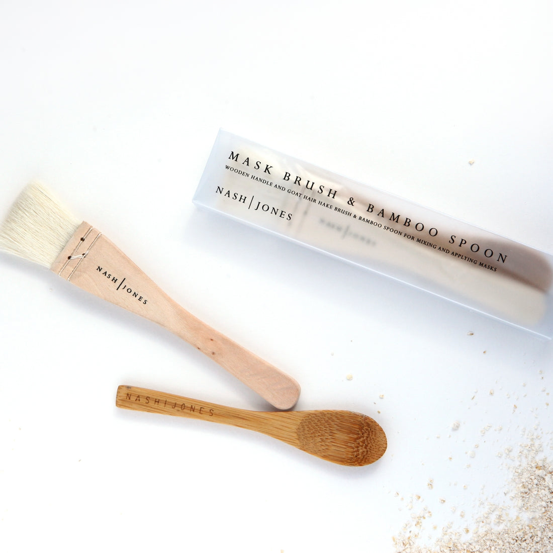 Nash and Jones Hake & Spoon Brush Set